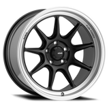 Konig Countergram 18x11B 5x114.3 ET15 Matte Black / Matte Machined Lip