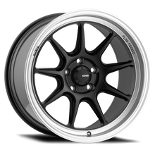 Load image into Gallery viewer, Konig Countergram 17x9 5x114.3 ET25 Matte Black / Matte Machined Lip