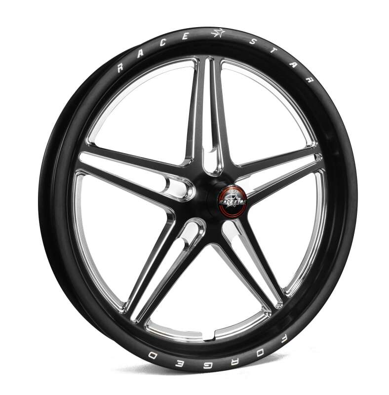 Race Star 63 Pro Forged 17x2.4 Spindle Mount Anglia Wheel 1.13in. BS - Black Anodized/Machined 63-72400112AB