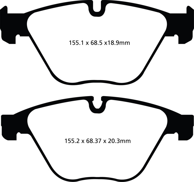 EBC GreenStuff Front Brake Pads - DP22103 EBC