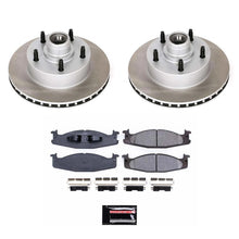 Load image into Gallery viewer, Power Stop 94-96 Ford F-150 Front Semi-Coated Rotor Kit