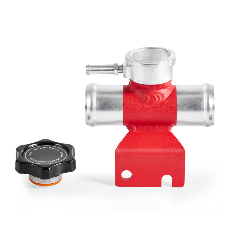 Mishimoto 08-15 Mitsubishi Lancer Evo X Coolant Fill Inlet - Red Mishimoto