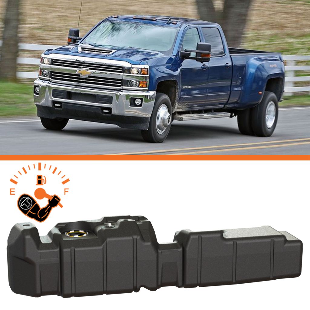 Titan 2017-2019 GM 2500/3500 Crew Cab, Long Bed, Duramax Diesel Fuel Tank - 4x4 Only (7010317)
