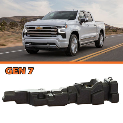 Titan Gen 7 XXL Mid-Ship Fuel Tank – Fits 2019–2026 GM 1500 4x4 Crew Cab, Short & Standard Bed, Duramax Diesel | Part #7010519