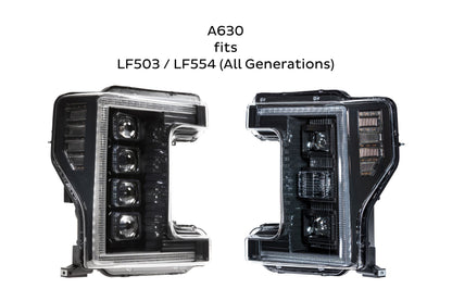 Smoked Sidemarkers: LF523 / LF525 (All Gens) (Set)