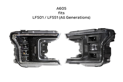 Smoked Sidemarkers: LF523 / LF525 (All Gens) (Set)