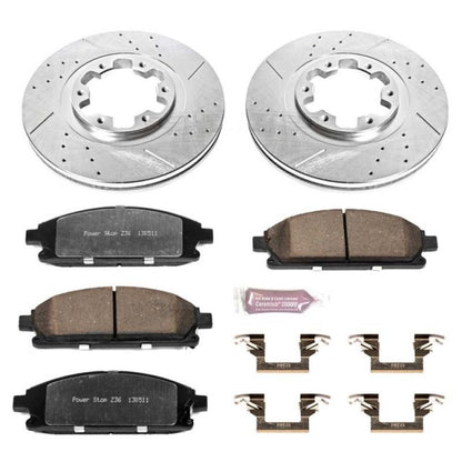 Power Stop 97-03 Infiniti QX4 Front Z36 Truck & Tow Brake Kit PowerStop