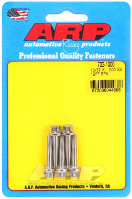 ARP 10-32 x 1.000 12pt SS Bolts (Pack of 5) ARP