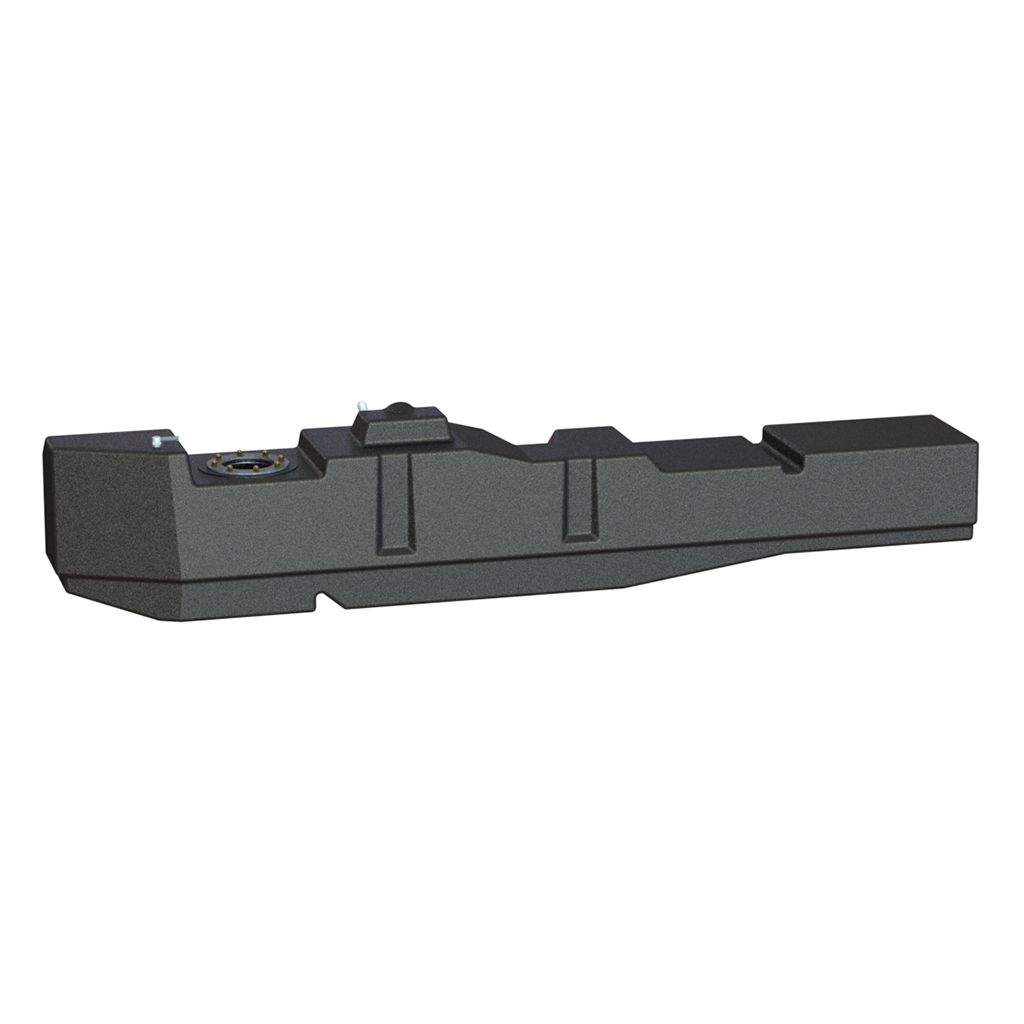 Titan Gen 7 XXL Mid-Ship Fuel Tank – Fits 1999–2007 Ford F250/F350 Crew Cab Long Bed, Power Stroke Diesel | Part #7020399