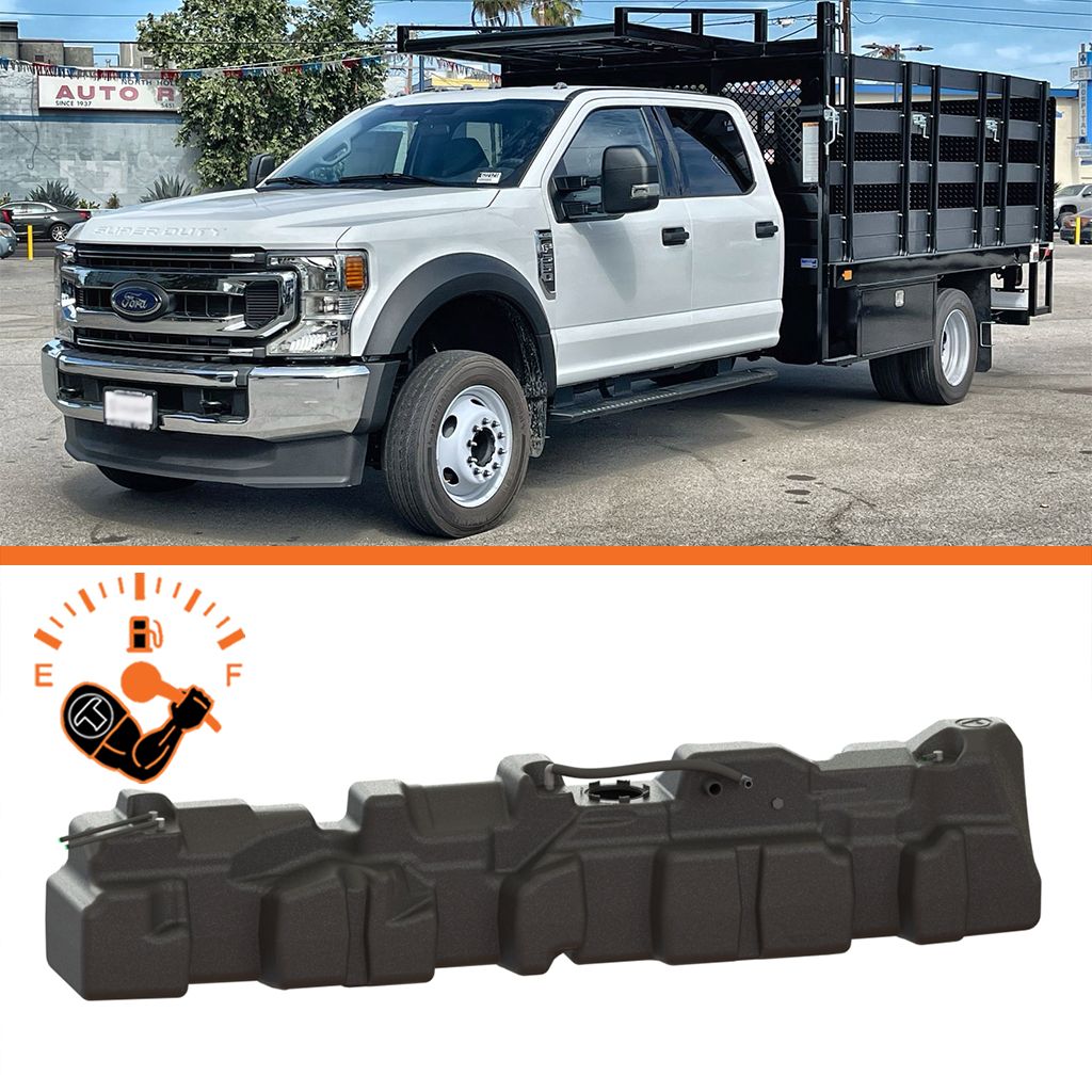Titan Fuel Tanks XXL Mid-Ship Fuel Tank for 2017–2026 Ford F-350/F-450/F-550 Cab & Chassis (120" CA) – 7020717