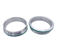 Load image into Gallery viewer, Granatelli Aluminum Dual Seal Clamp 3.0in Weld-on Ferrule Set