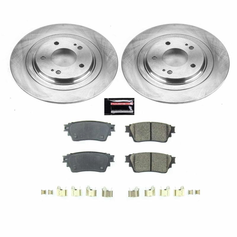 Power Stop 2018 Mitsubishi Eclipse Cross Rear Autospecialty Brake Kit PowerStop