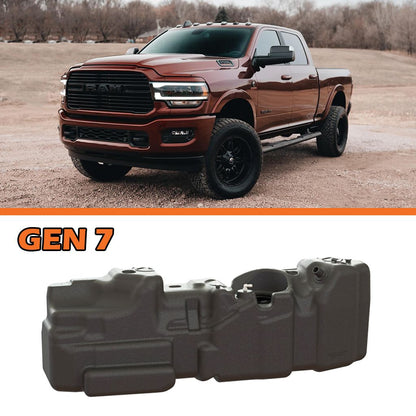 Titan Gen 7 XXL Mid-Ship Fuel Tank – Fits 2013–2024 Ram 2500/3500 4x4 Crew Cab Short Bed, Cummins Diesel | Part #7030113