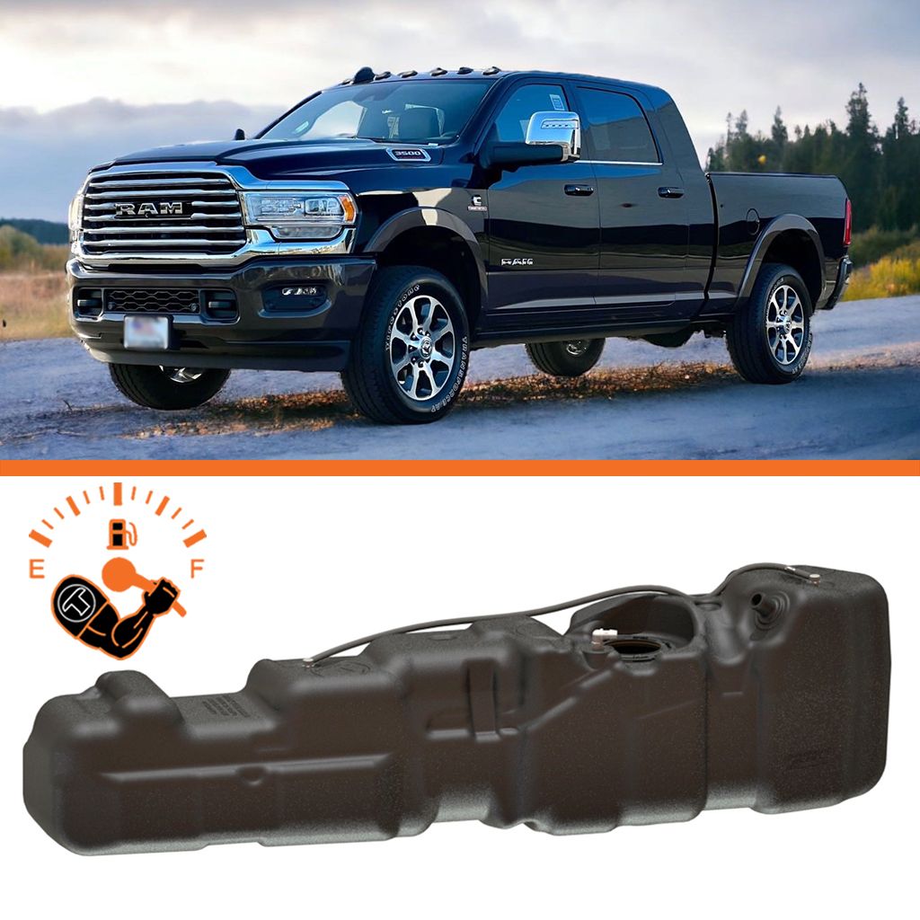 Titan Gen 7 XXL Mid-Ship Fuel Tank – Fits 2013–2024 Ram 2500/3500 Mega Cab Short Bed, Cummins Diesel | Part #7030213