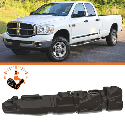 Titan Gen 7 XXL Mid-Ship Fuel Tank – Fits 2003–2012 Dodge Ram 2500/3500 Crew Cab Long Bed, Cummins Diesel | Part #7030303