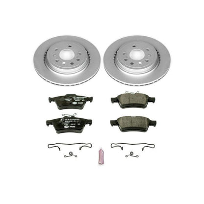 Power Stop 03-11 Saab 9-3 Rear Euro-Stop Brake Kit PowerStop