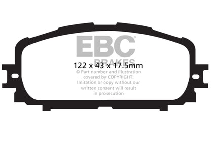 EBC GreenStuff Front Brake Pads - DP21897 EBC