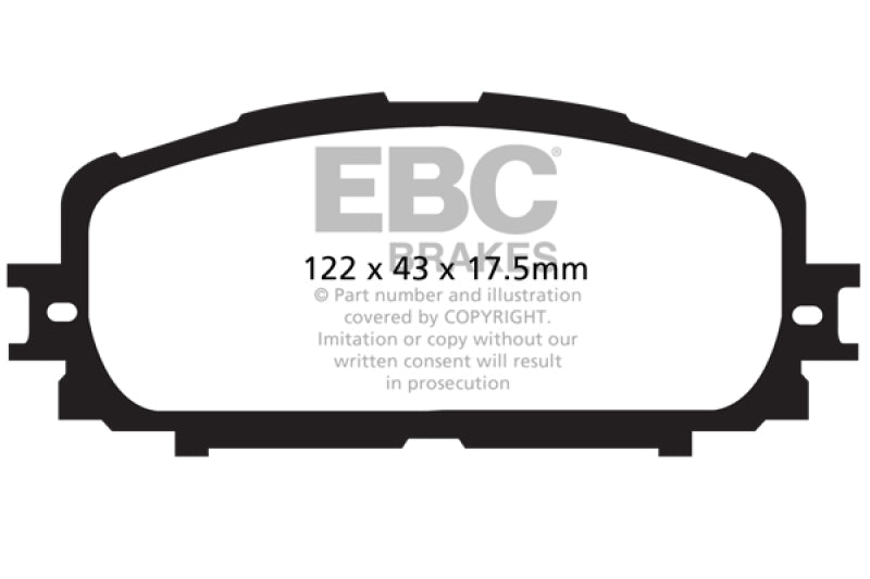 EBC GreenStuff Front Brake Pads - DP21897