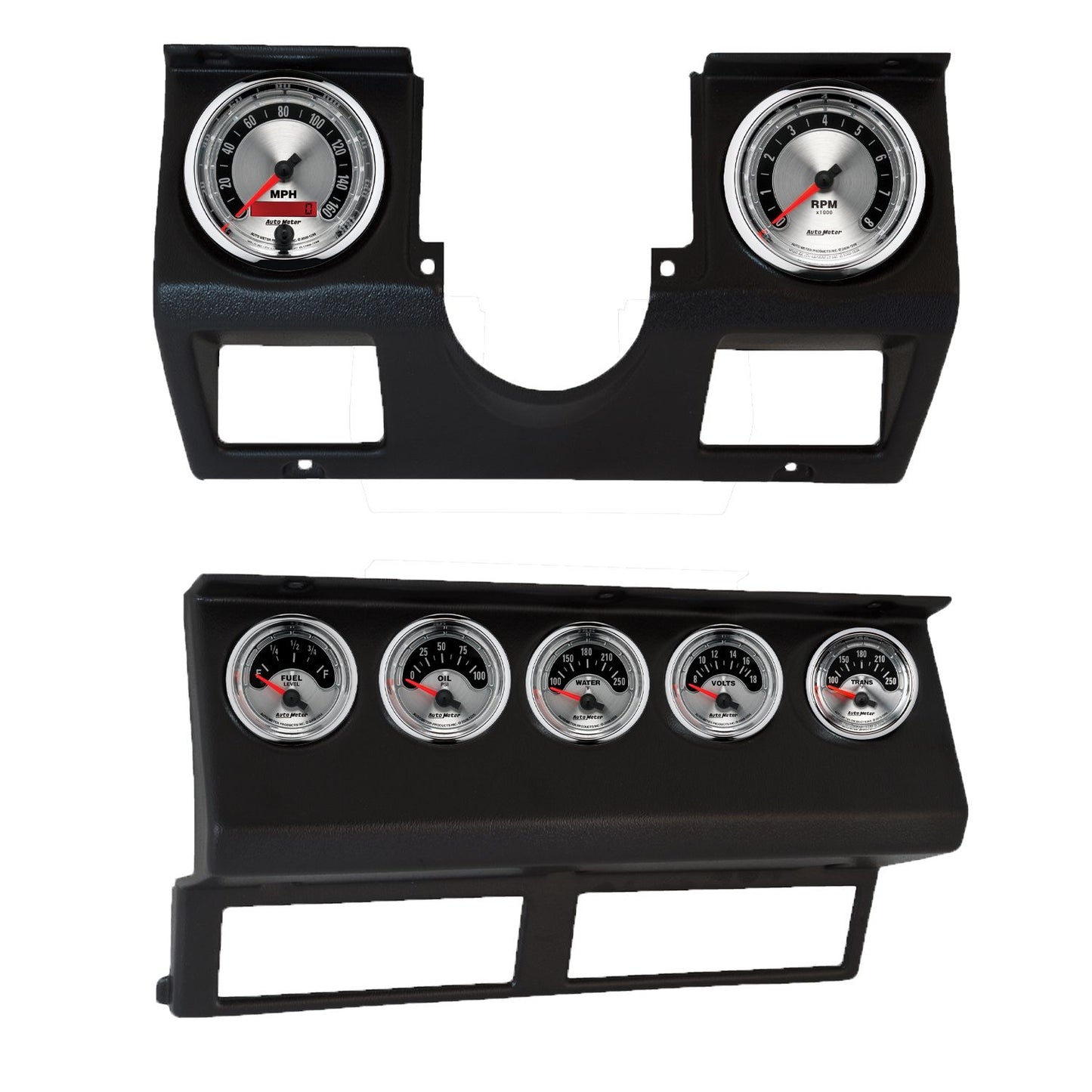 Autometer American Muscle Direct Fit Dash Kit 87-96 Jeep Wrangler YJ 7040-01