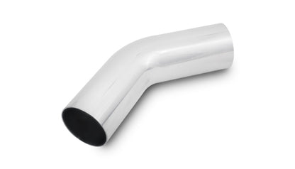 Vibrant 3.5in O.D. Aluminum 45° Mandrel Bend – Polished (2890)