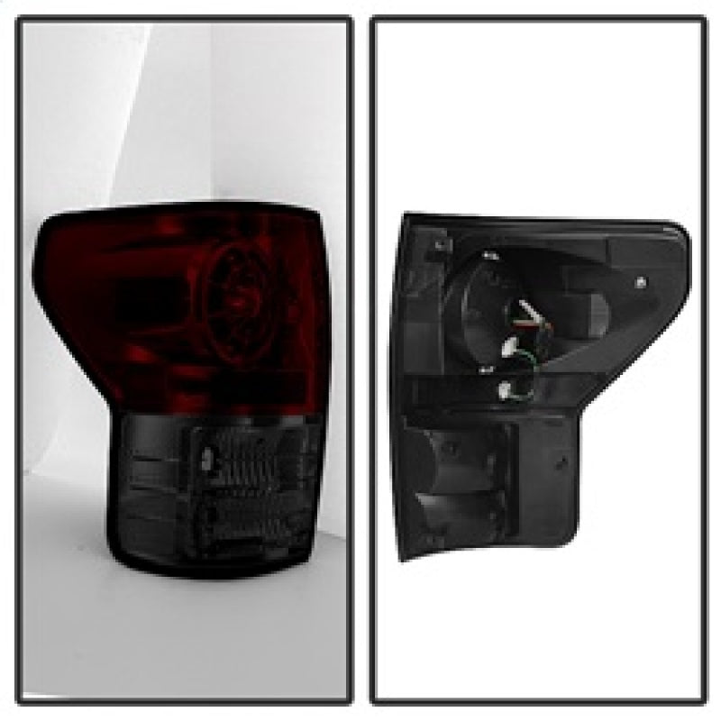 Spyder Toyota Tundra 07-13 LED Tail lights Red Smoke ALT-YD-TTU07-LED-RS SPYDER