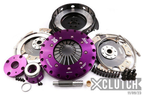 XClutch 99-00 Nissan Skyline GT-R 2.6L 9in Twin Solid Carbon Clutch Kit