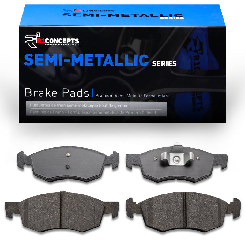 R1 Front Semi-Metallic Brake Pads 2015-2018 Dodge Vision (Mexico) - 2311-1906-00