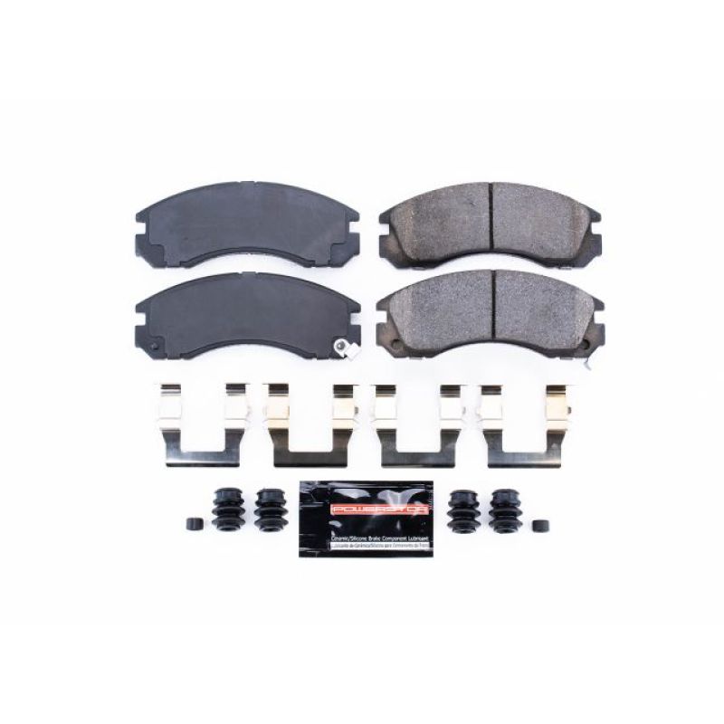 Power Stop 91-96 Dodge Stealth Front Z23 Evolution Sport Brake Pads w/Hardware PowerStop