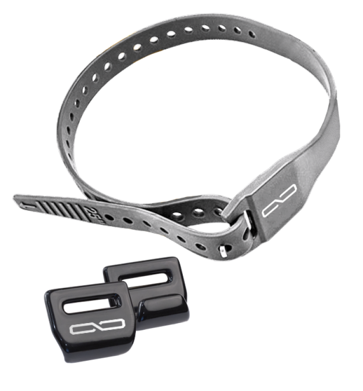 Giant Loop Pronghorn Straps 25 inches - Gray