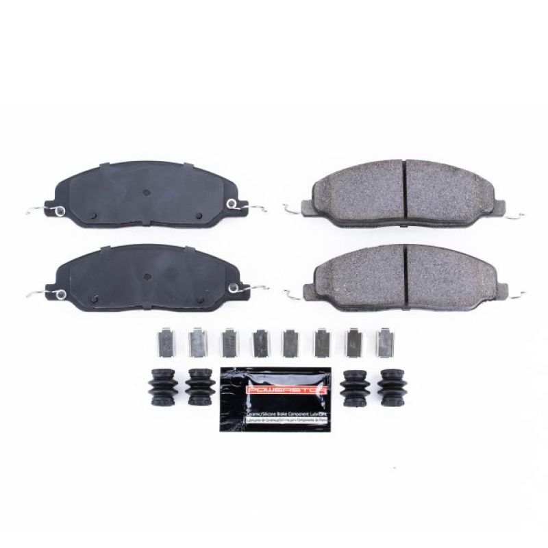 Power Stop 05-10 Ford Mustang Front Z23 Evolution Sport Brake Pads w/Hardware PowerStop