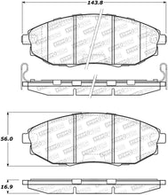 Load image into Gallery viewer, StopTech Premium Ceramic Brake Pads - 308.10310