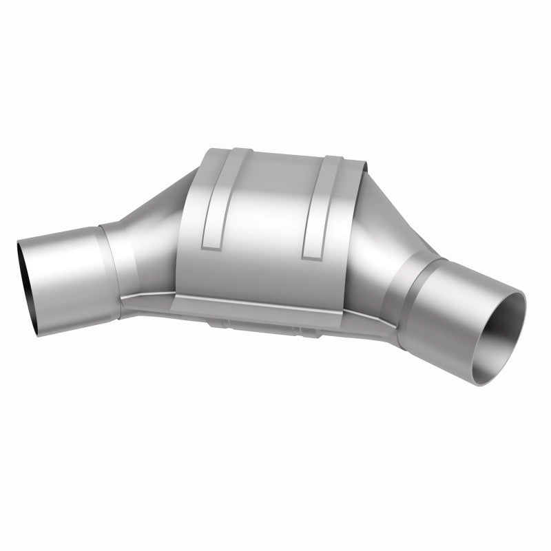 MagnaFlow Conv Univ 2.50inch Angled Inlet/Outlet Magnaflow