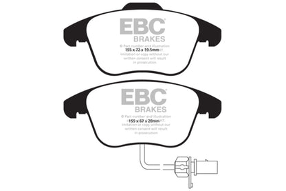 EBC Ultimax2 Front Brake Pads - UD1535 EBC