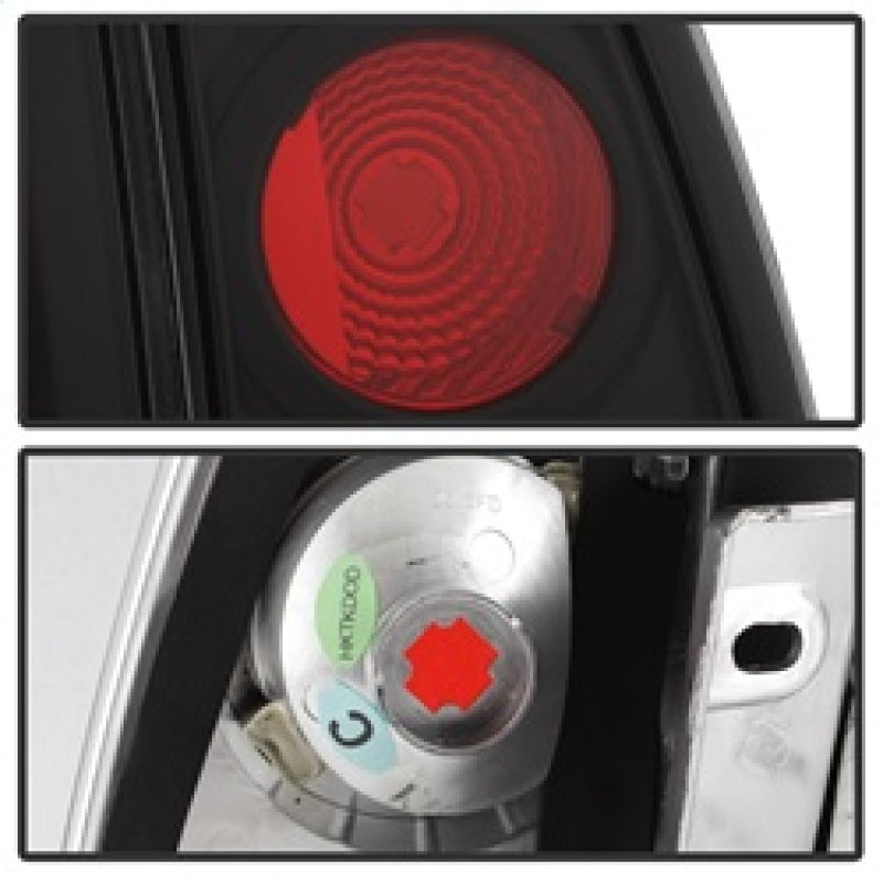 Spyder Lincoln Navigator 03-06 Euro Style Tail Lights Black ALT-YD-LN03-BK SPYDER