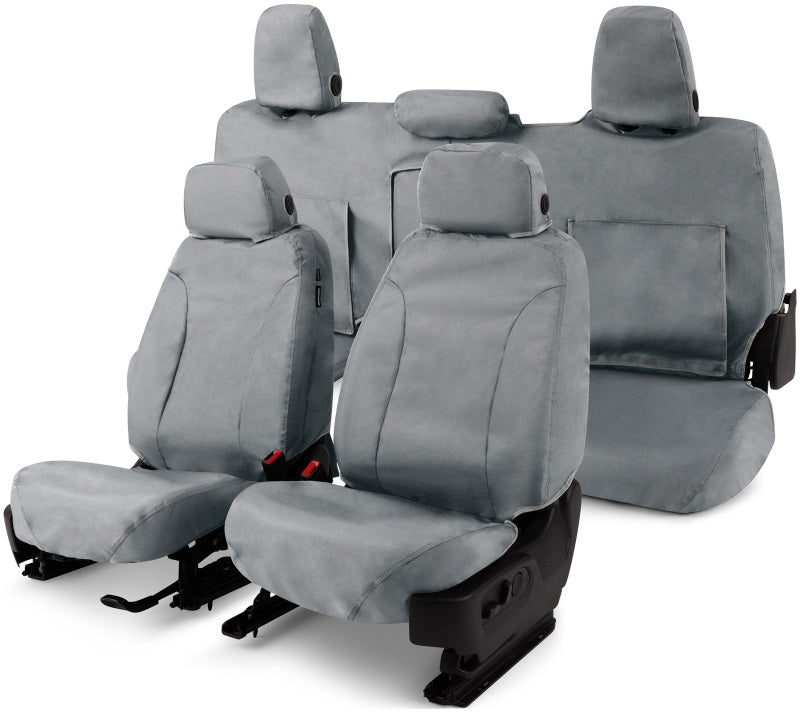 Covercraft 10-24 Chevrolet Express Waterproof Polyester SeatSaverSecond Row Seat Covers - Grey