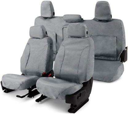 Covercraft 10-24 Chevrolet Express Waterproof Polyester SeatSaverSecond Row Seat Covers - Grey