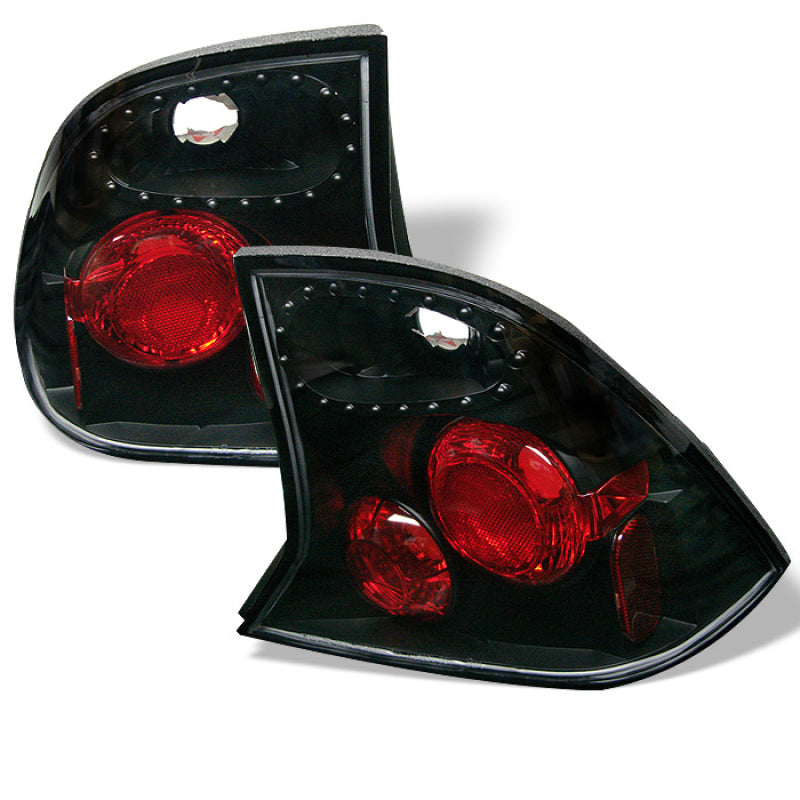 Spyder Ford Focus 00-04 4Dr Euro Style Tail Lights Black ALT-YD-FF00-4D-BK SPYDER