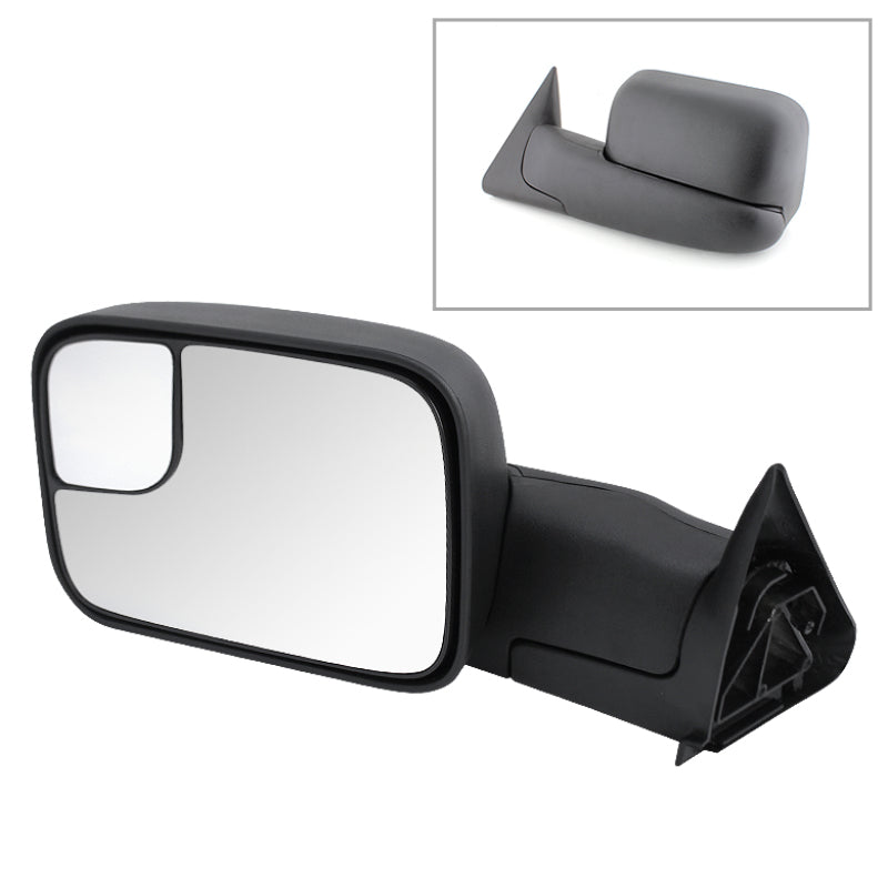 Xtune Dodge Ram 94-01 Manual Extendable Manual Adjust Mirror Left MIR-DRAM94-MA-L SPYDER