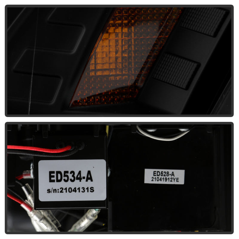 Spyder 13-16 Audi A4/S4 HID Model Only Projector Headlights - Black PRO-YD-AA413HIDSI-BK SPYDER
