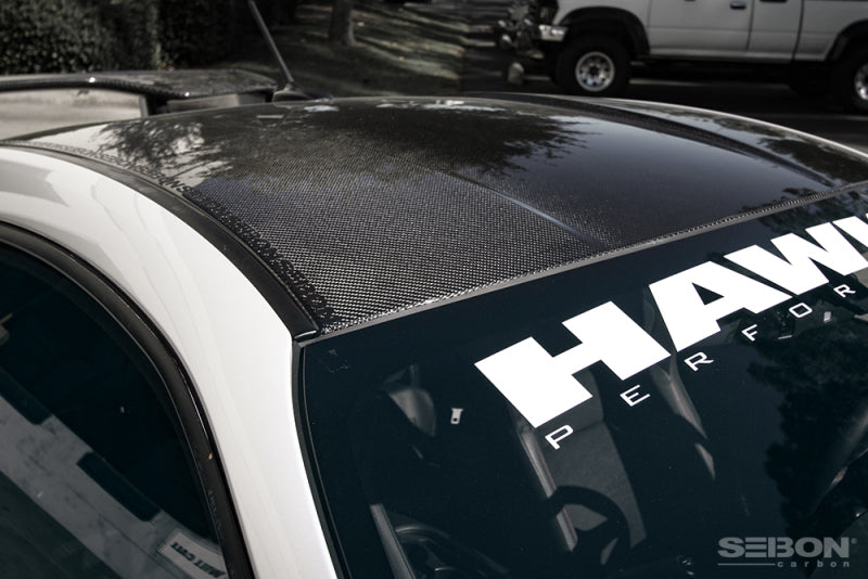 Seibon CR1213SCNFRS Carbon Fiber Roof Cover for 2013–2020 Scion FR-S / Toyota 86 / Subaru BRZ