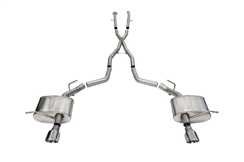 Corsa XTREME, SPORT / 2.5 IN CAT-BACK 4.5 IN SINGLE TIPS | 2011-2023 DODGE DURANGO 5.7L CORSA Performance