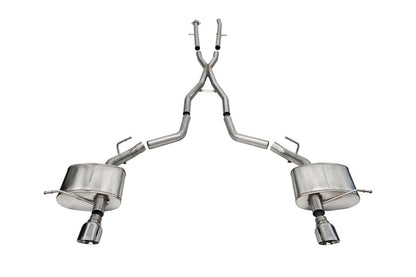 Corsa XTREME, SPORT / 2.5 IN CAT-BACK 4.5 IN SINGLE TIPS | 2011-2023 DODGE DURANGO 5.7L CORSA Performance