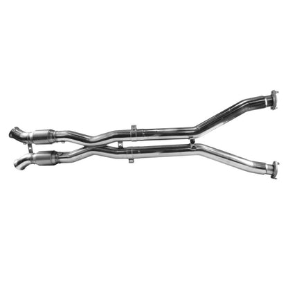 Kooks 97-04 Chevrolet Corvette Base 1-7/8 x 3 Header & Catted X-Pipe Kit Kooks Headers