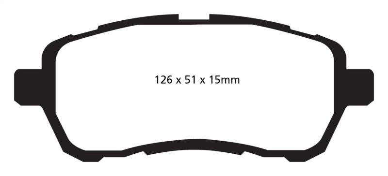 EBC GreenStuff Front Brake Pads - DP22003 EBC