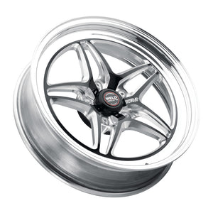 Weld S81 17x10 / 6x5.5 BP / 6.2in. BS (-18mm Offset) Polished Wheel 3.54 ID (Low Pad) - SBL