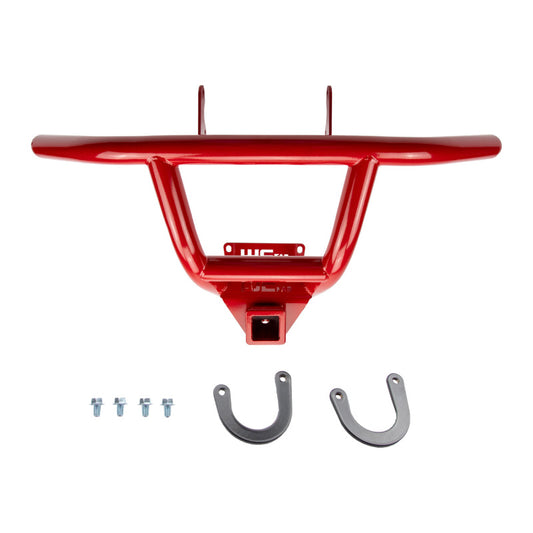 Wehrli 19-22 Honda Talon X/R Rear Bumper w/ Receiver Hitch - Talon Red Wehrli