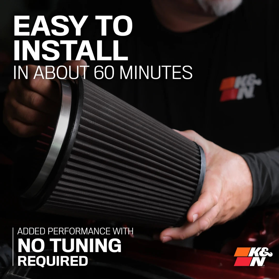 K&N 2016 Chevrolet Camaro SS V8 6.2L Performance Intake Kit