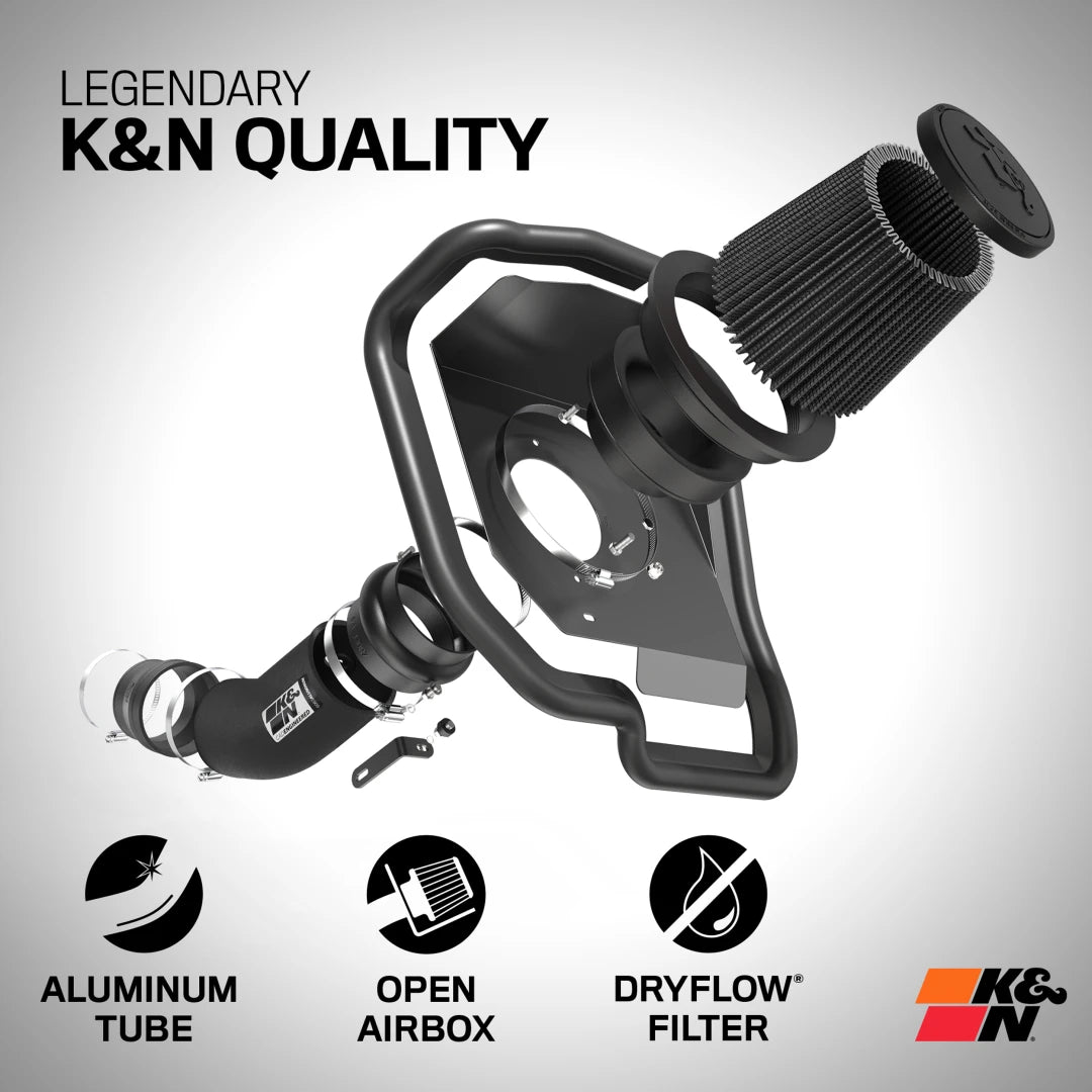 K&N 2016 Chevrolet Camaro SS V8 6.2L Performance Intake Kit