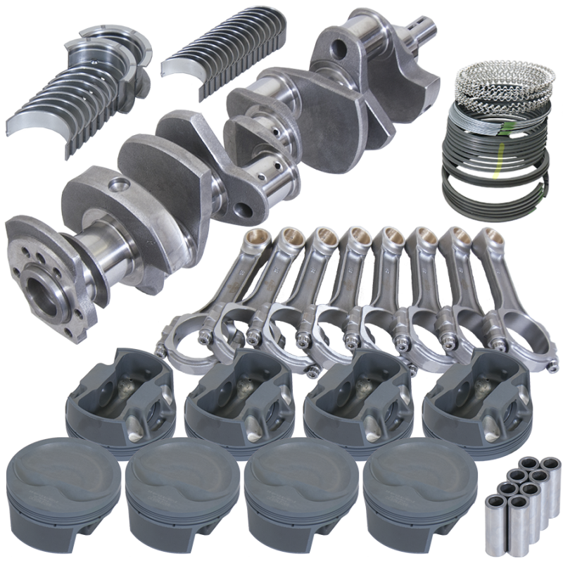 Eagle Chevy LT1350 1Pc 3.750in Crank 6.000in I-Beam Rods -16cc 4.060in Pistons Rotating Assembly