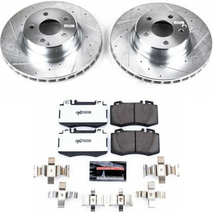 Power Stop 03-06 Mercedes-Benz CL500 Front Z26 Street Warrior Brake Kit PowerStop